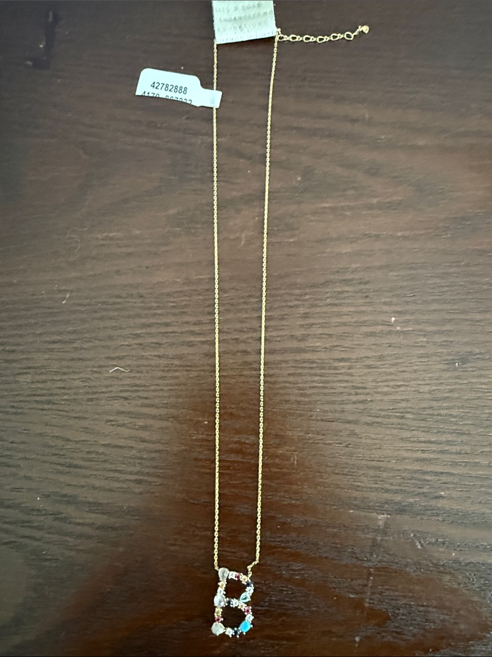 Anthropologie B Necklace